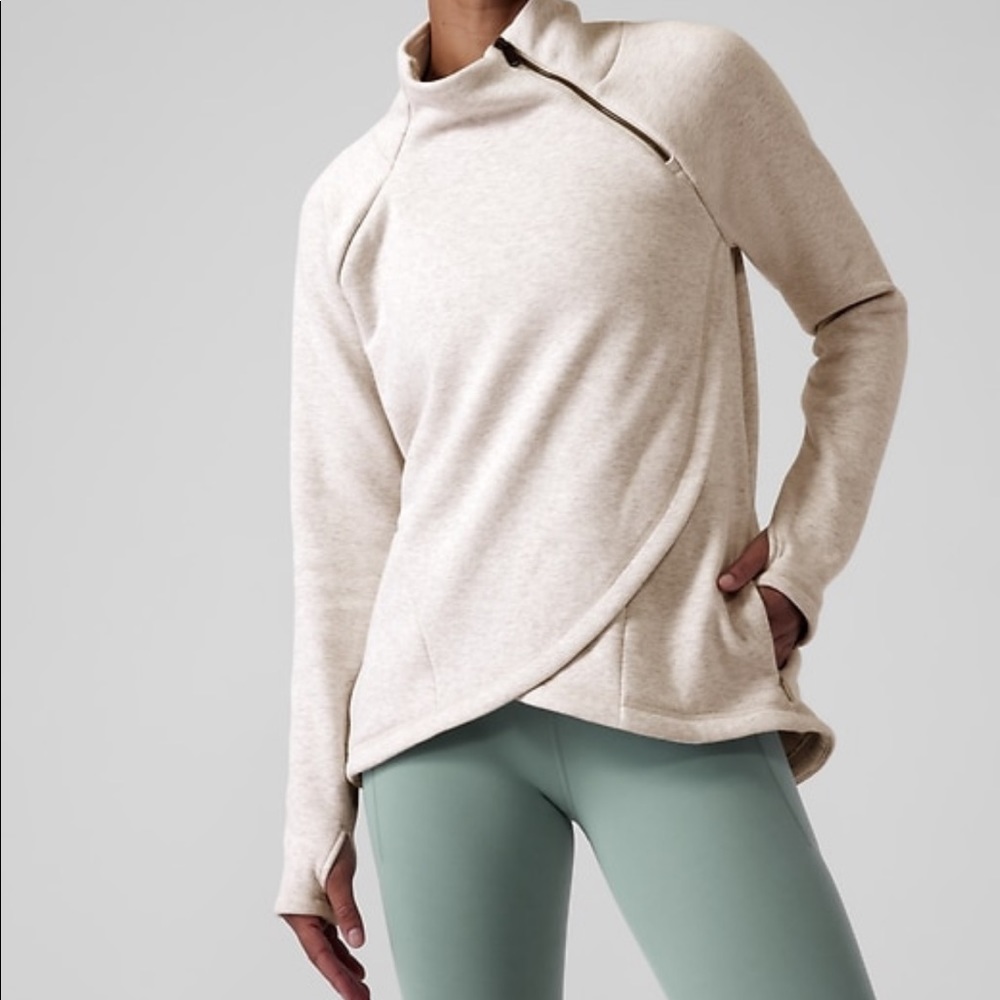 NWOT Athleta Cozy Karma Asym Pullover Tunic